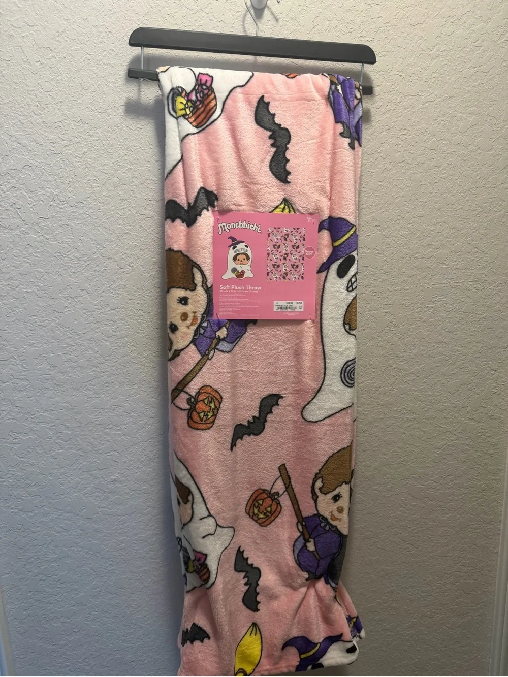 Monchhichi Halloween blanket